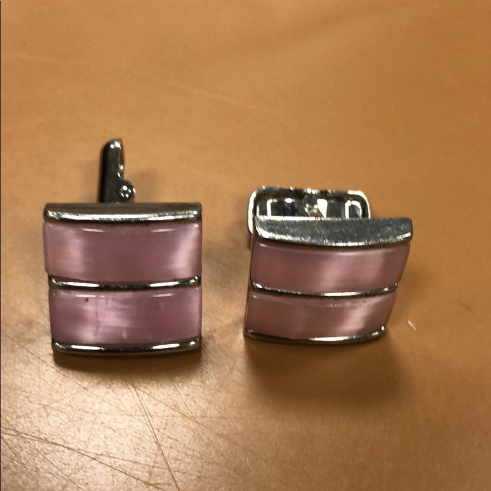 Donald Trump Signature Collection Pink Cufflinks